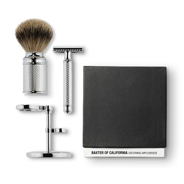 Baxter Of California Shaving Kit with Brush & Razor