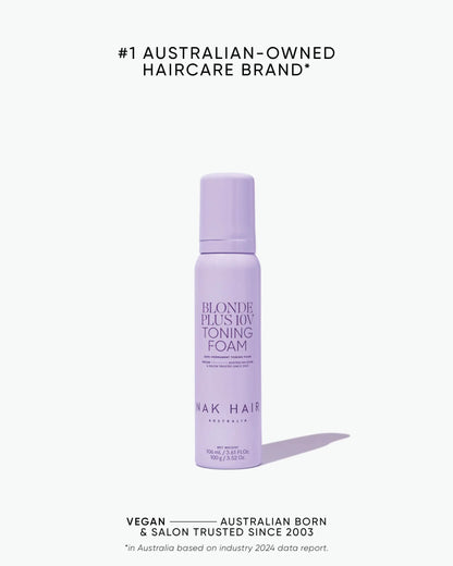 NAK Blonde Plus 10V Toning Foam 100g