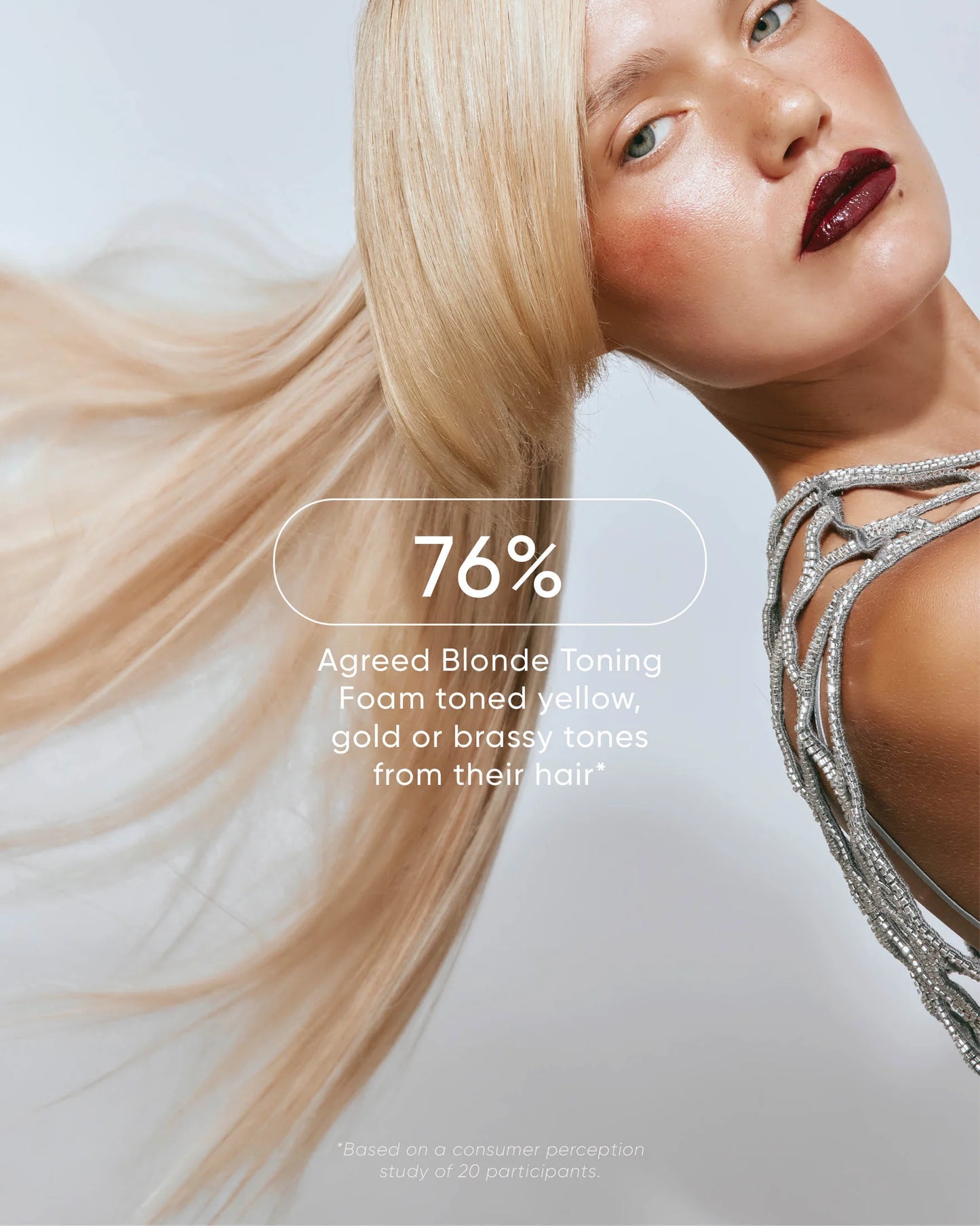 NAK Blonde Plus 10V Toning Foam 100g