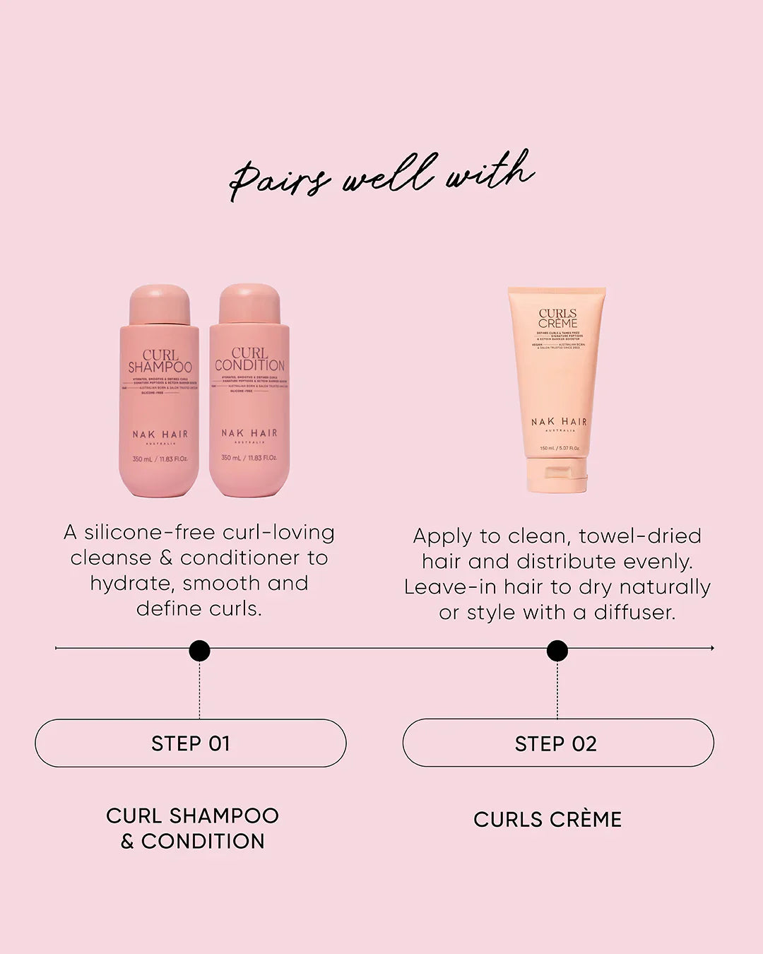NAK Signature Curl Conditioner 350ml