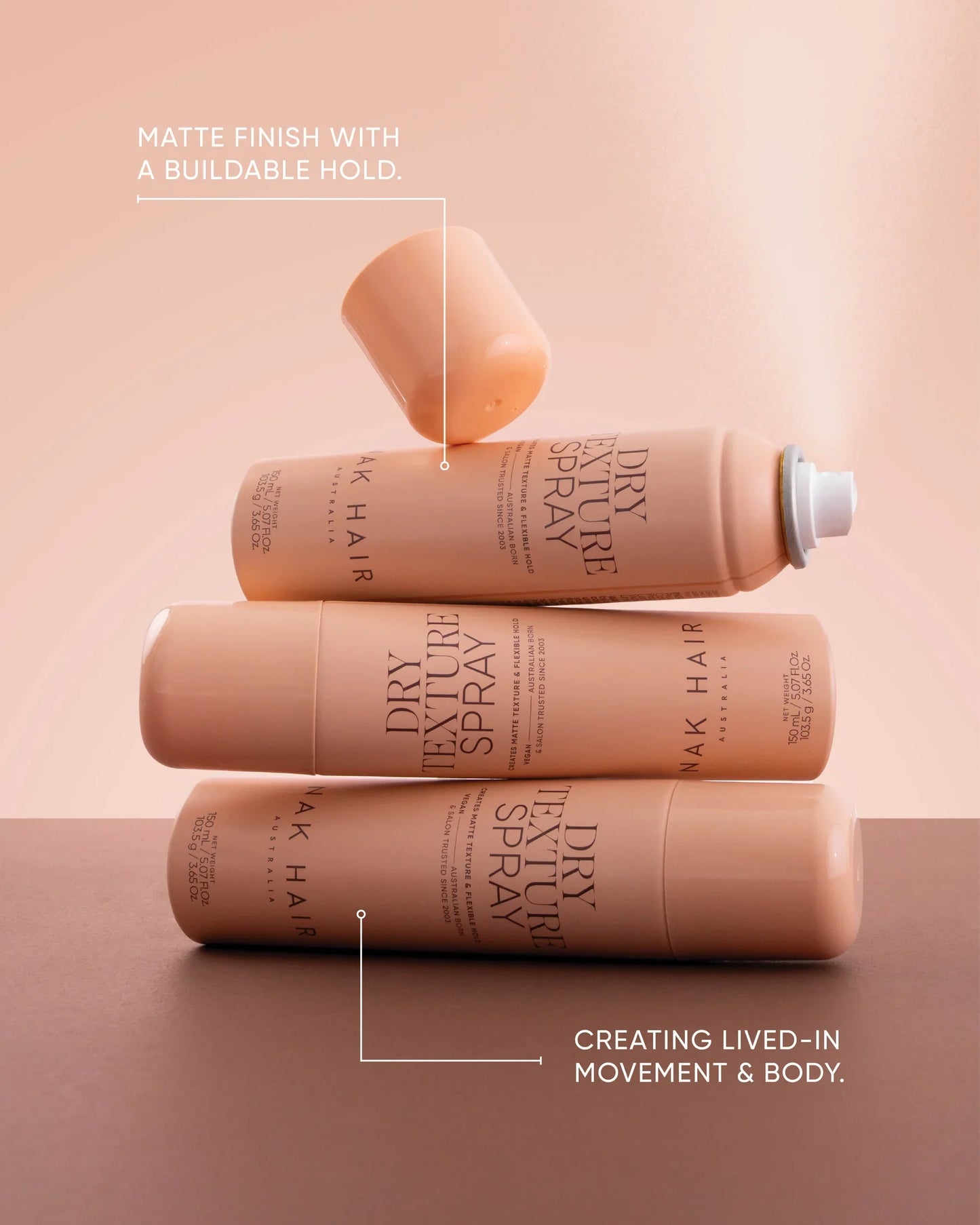 NAK Signature Dry Texture Spray 150g