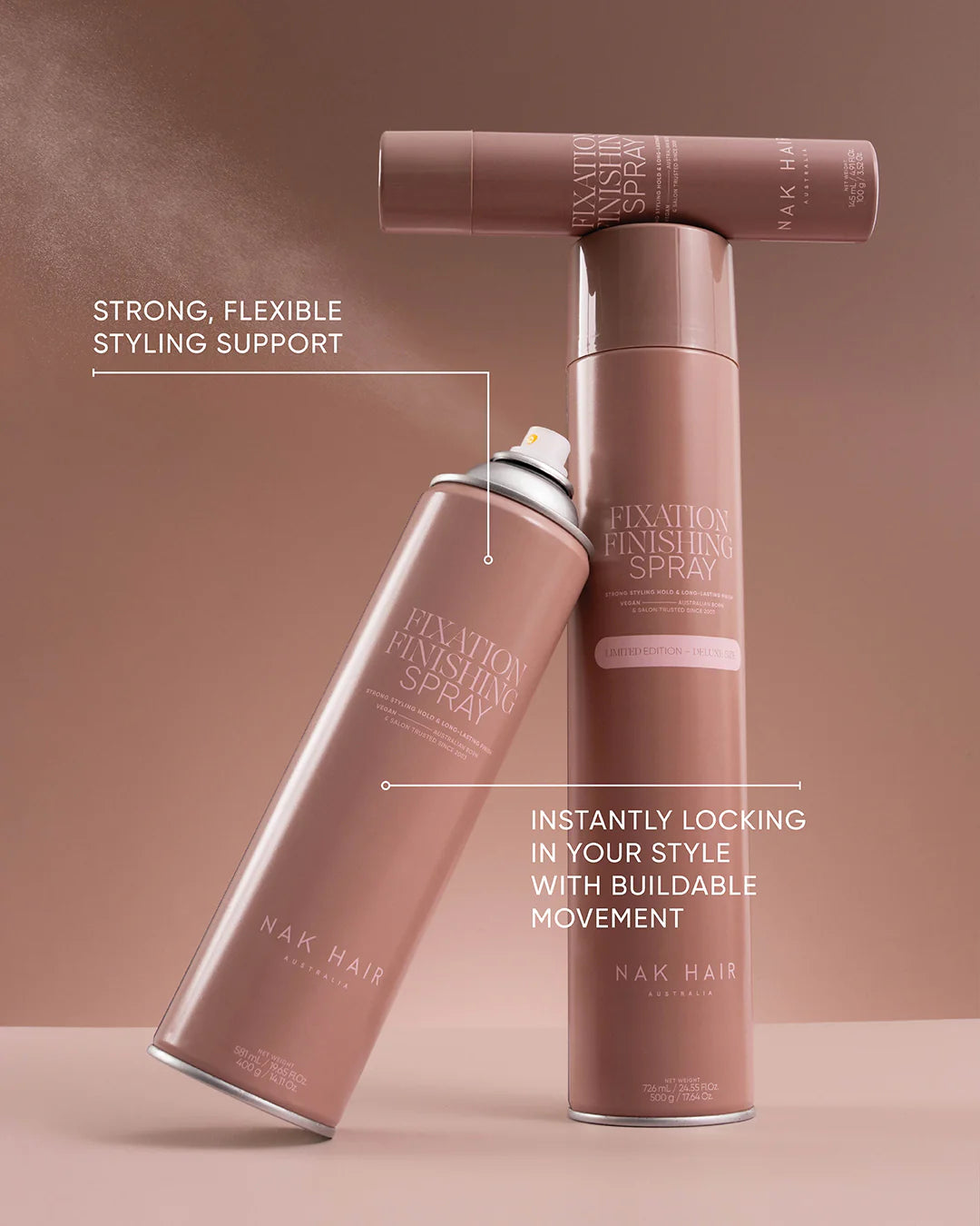 NAK Fixation Finishing Spray 100g