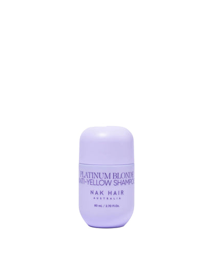 NAK Platinum Blonde Anti-Yellow Shampoo 80ml