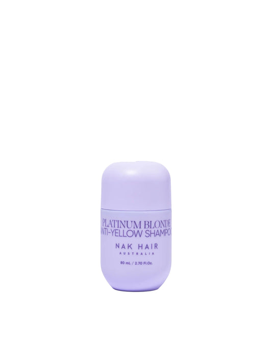 NAK Platinum Blonde Anti-Yellow Shampoo 80ml