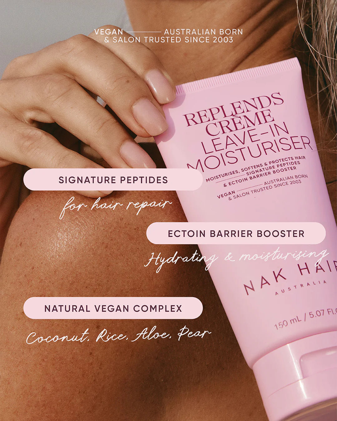 NAK Replends Creme Leave-in Moisturiser 150ml