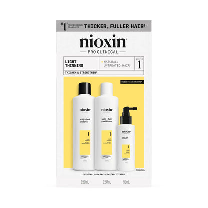 Nioxin Scalp + Hair Thickening System 1 Trial Kit