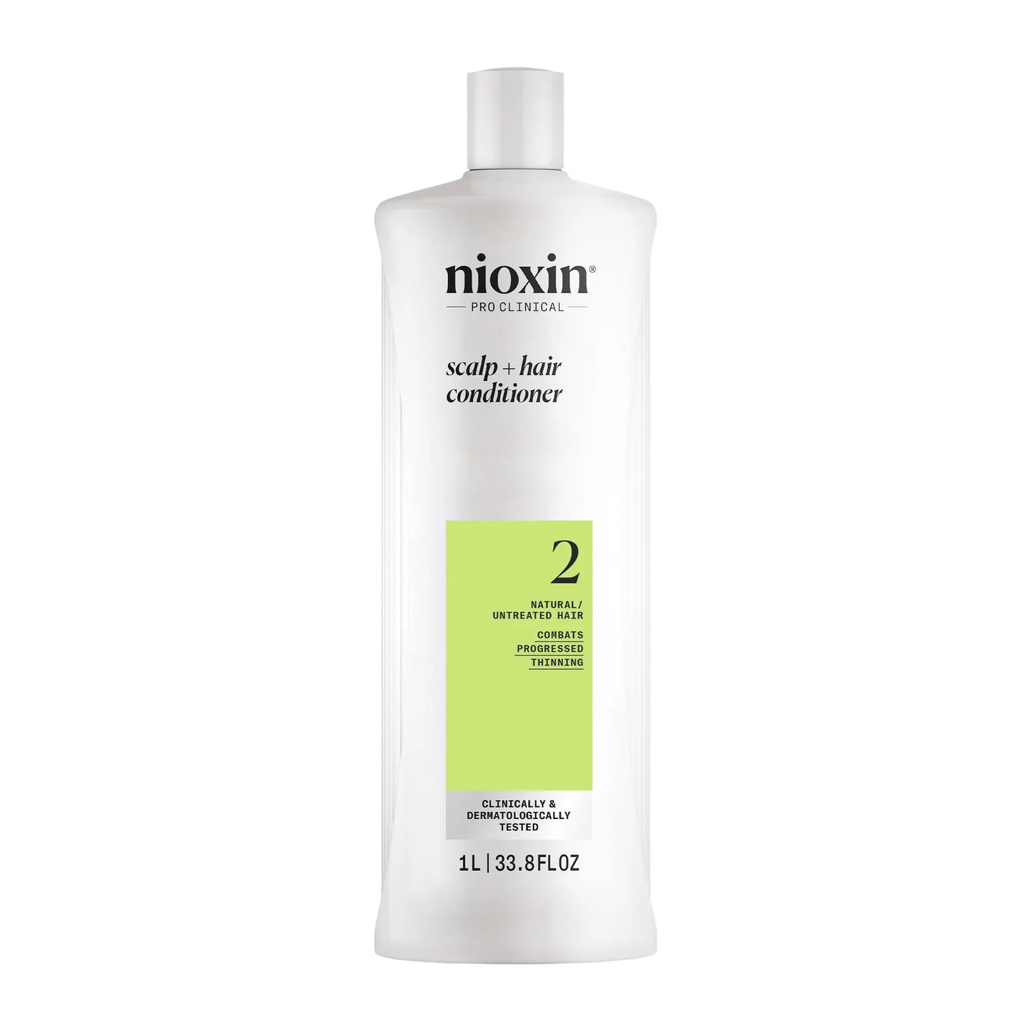 Nioxin Scalp + Hair Thickening System 2 Shampoo + Conditioner 1L Duo