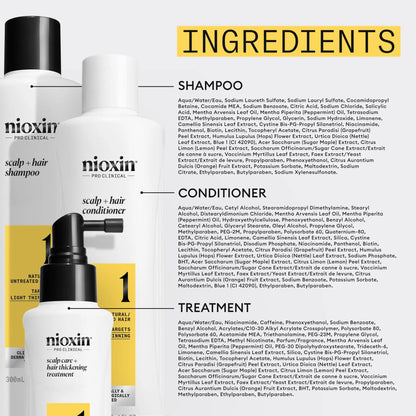 Nioxin Scalp + Hair Thickening System 1 Trial Kit