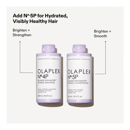 Olaplex No. 4P Blonde Enhancer Toning Purple Shampoo 250ml