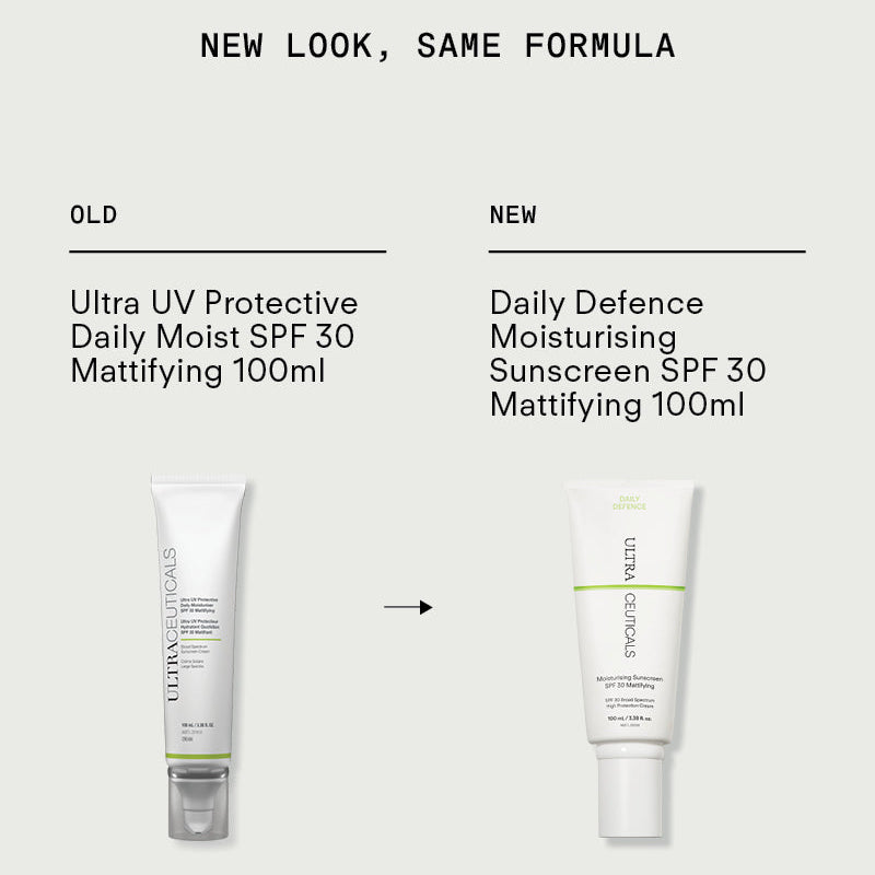 Ultraceuticals Daily Defence Moisturising Sunscreen SPF 30 Mattifying 100ml