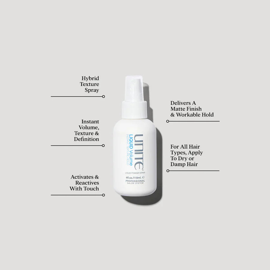 Unite Liquid Volume Instant Texture Hold 118ml