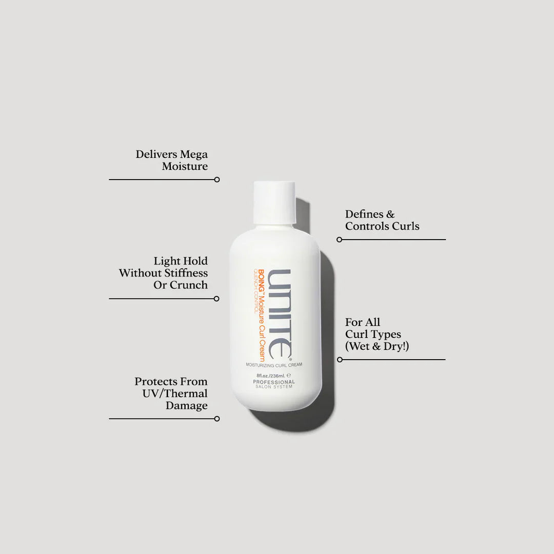 Unite Boing Moisture Curl Cream Quench Control 236ml