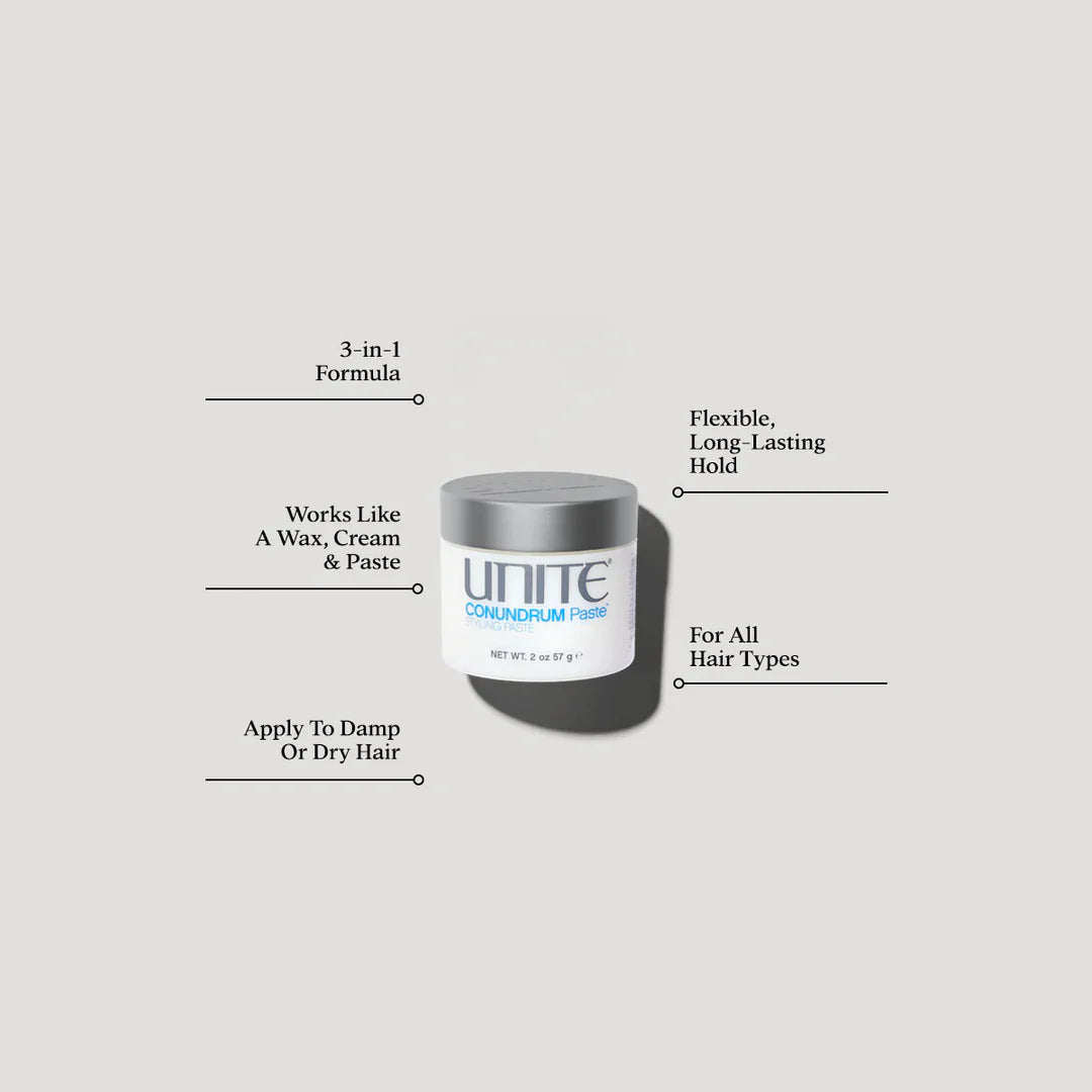 Unite Conundrum Paste Styling Cream 57g