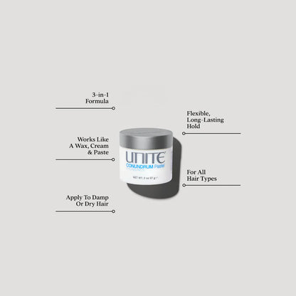 Unite Conundrum Paste Styling Cream 57g