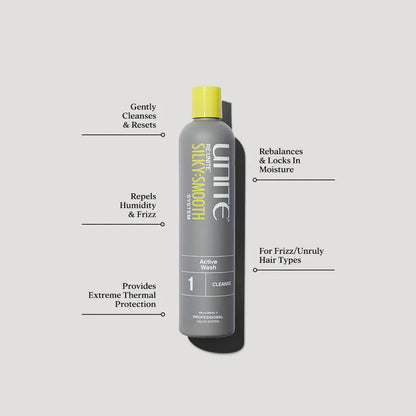 Unite Silky Smooth Active Wash Shampoo 300ml
