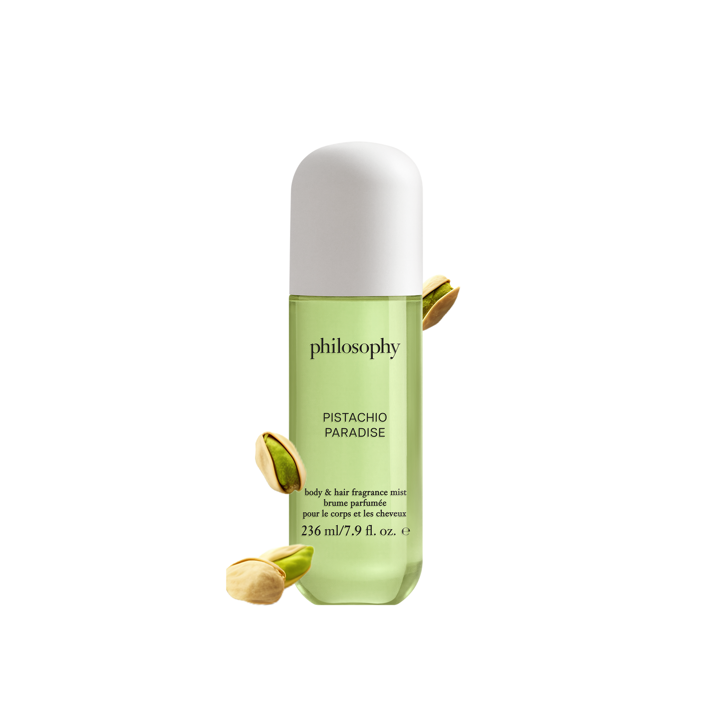 philosophy pistachio paradise body & hair fragrance mist 236ml