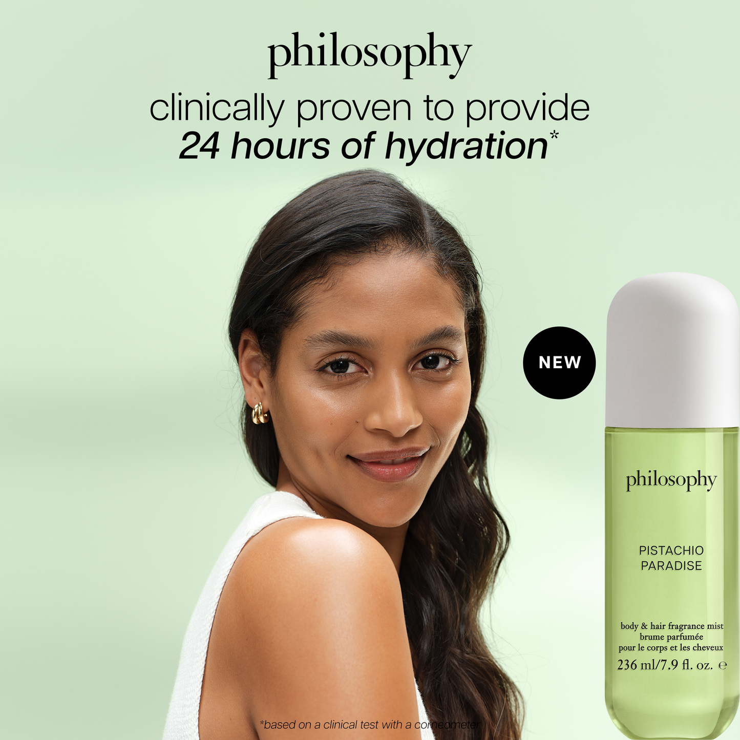 philosophy pistachio paradise body & hair fragrance mist 236ml