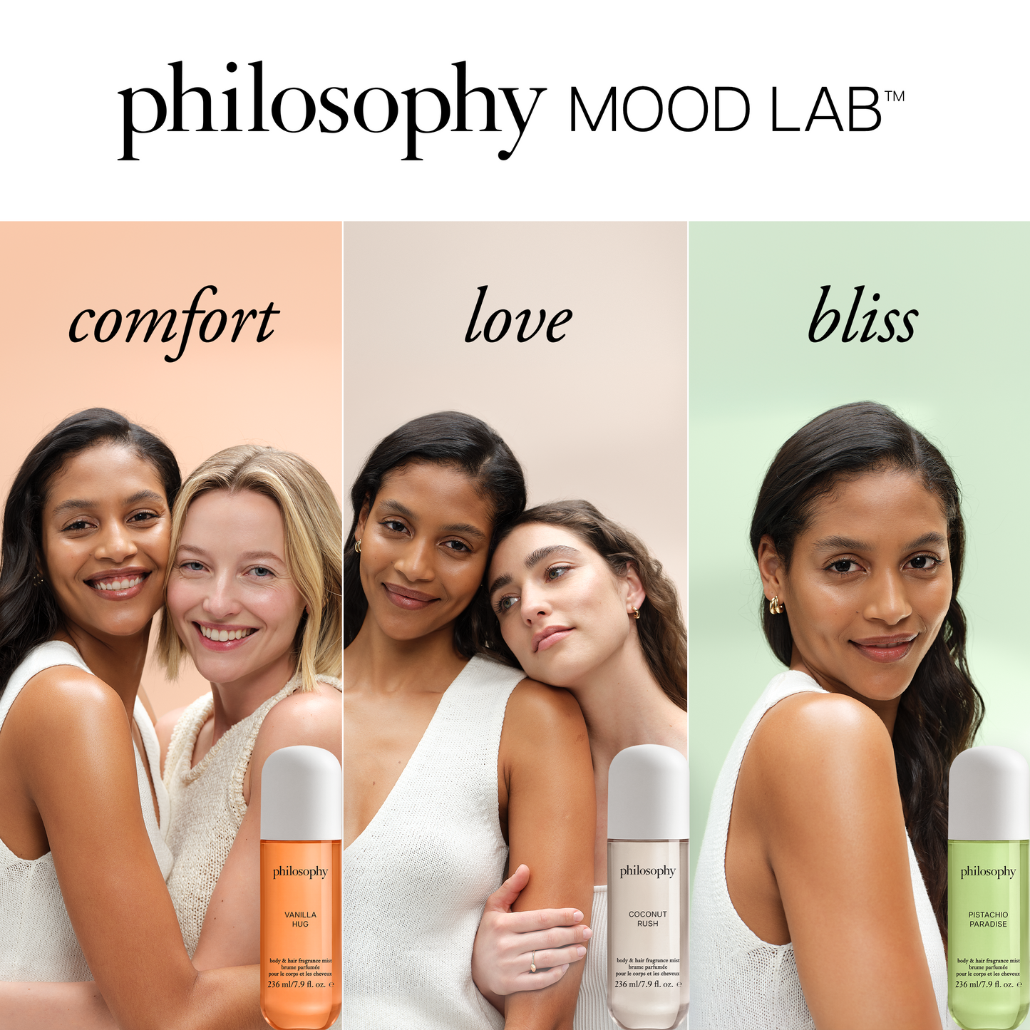 philosophy pistachio paradise body & hair fragrance mist 236ml