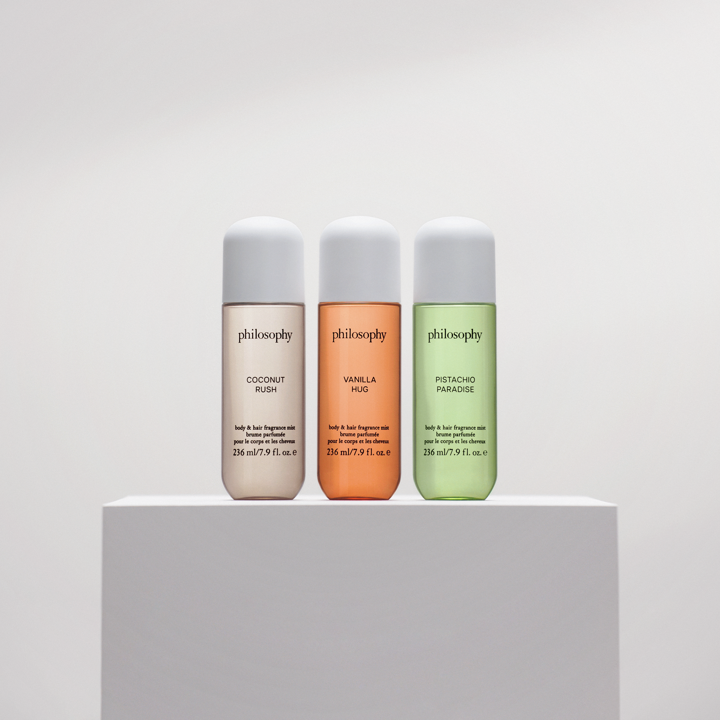 philosophy coconut rush body & hair fragrance mist 236ml