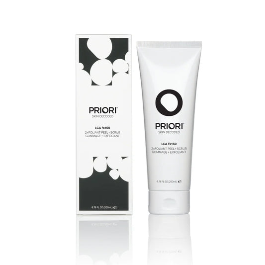 PRIORI LCA fx160 2 x Foliant Peel + Scrub 120ml