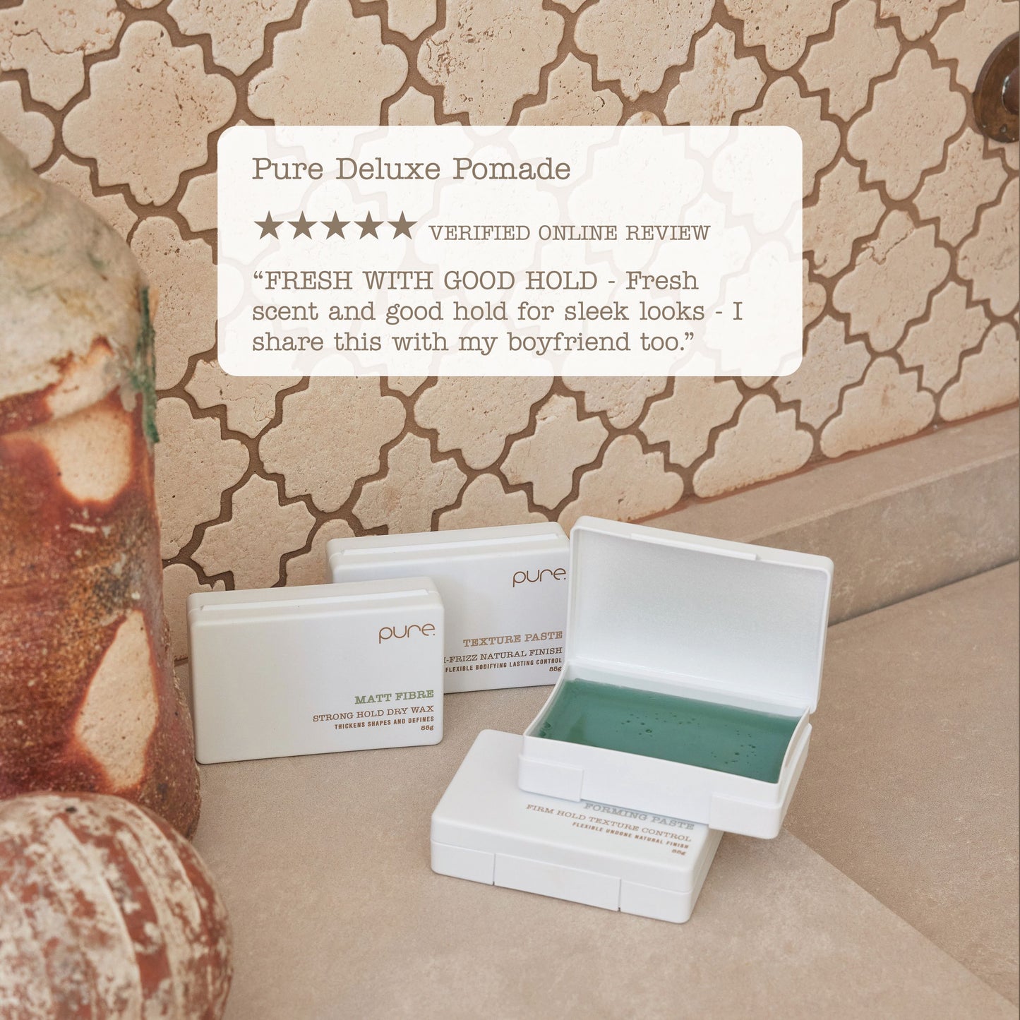 Pure Deluxe Pomade 85g