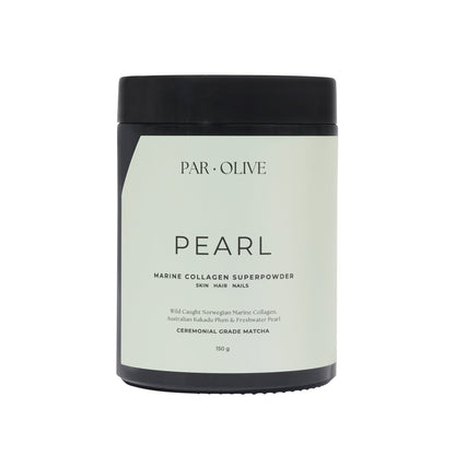 Par Olive PEARL Marine Collagen Superpowder - Japanese Matcha 150g