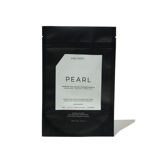 Par Olive PEARL Marine Collagen Superpowder Refill Pouch - Unflavoured 150g
