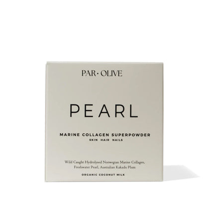 Par Olive PEARL Marine Collagen Superpowder Travel Set - Organic Coconut 14x5g