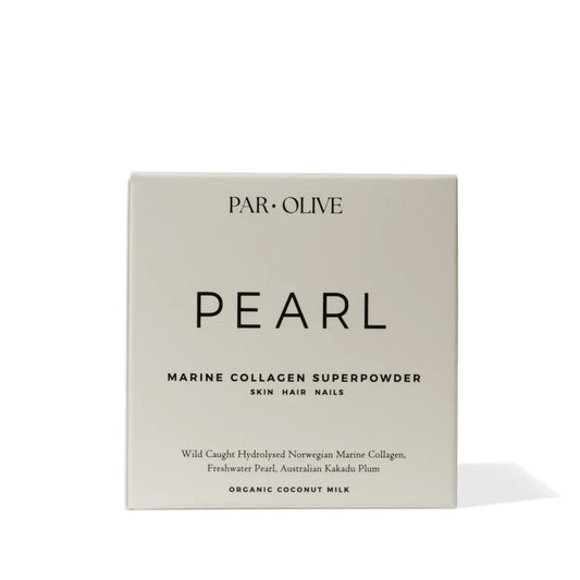Par Olive PEARL Marine Collagen Superpowder Travel Set - Organic Coconut 14x5g