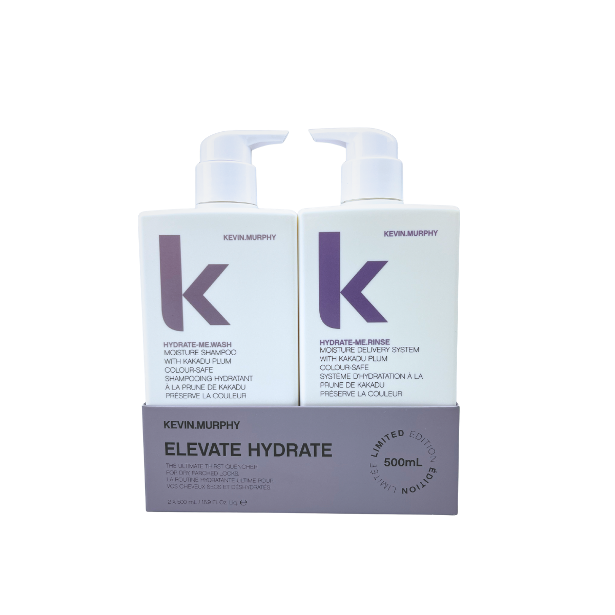 KEVIN.MURPHY Elevate Hydrate 500ml Duo - Limited Edition