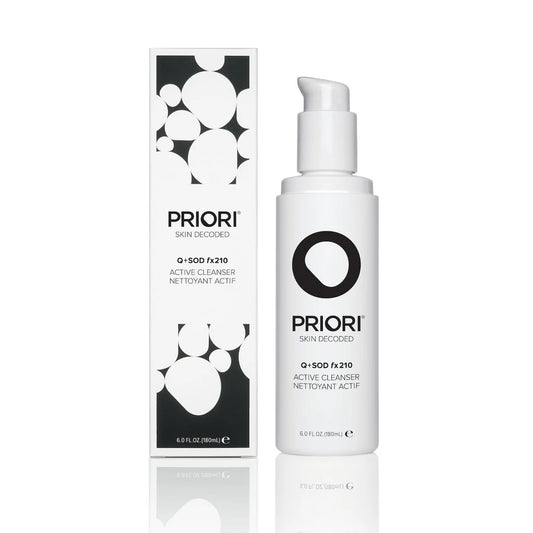 PRIORI Q+SOD fx210 Active Cleanser 180ml