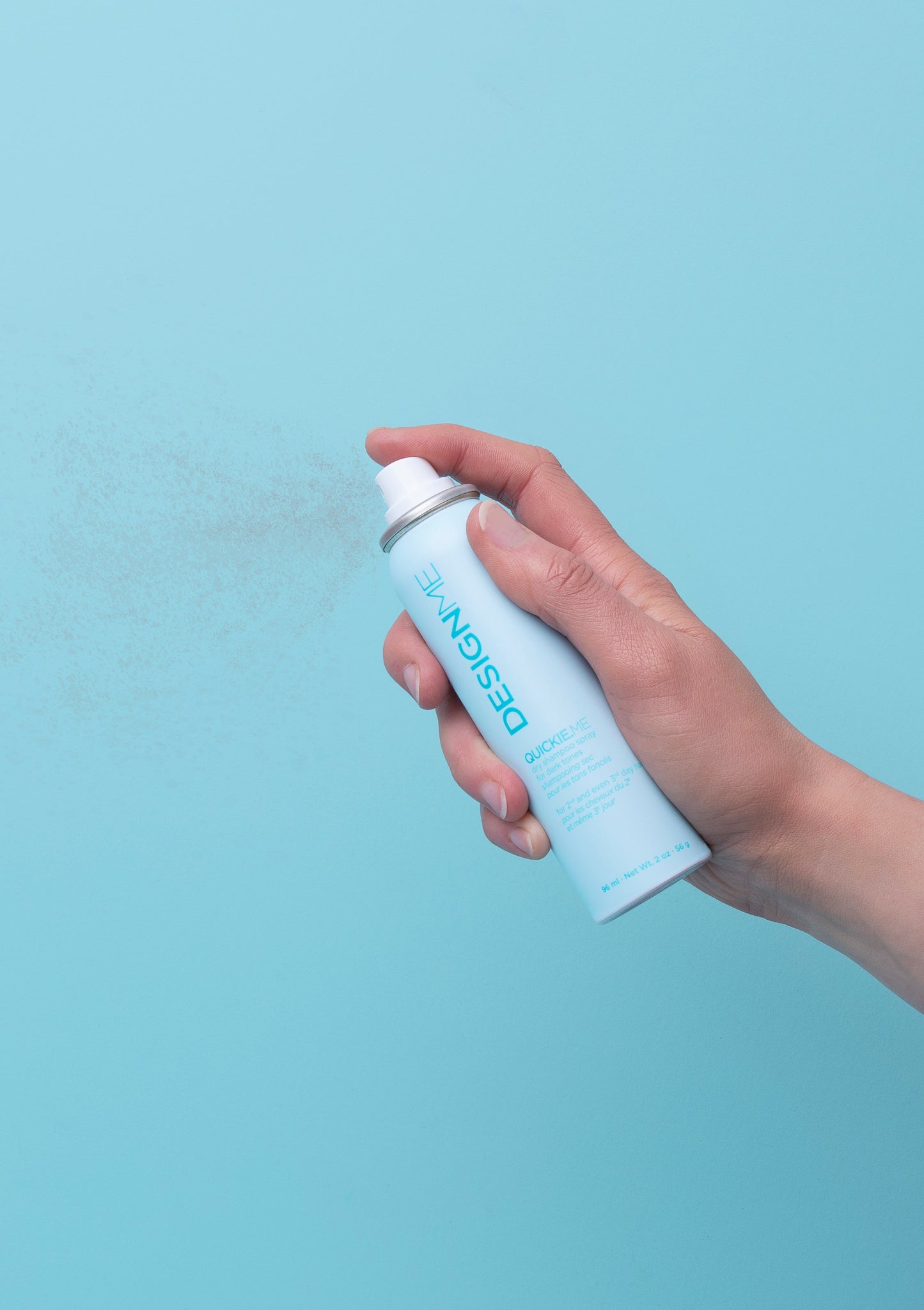 Design.ME Quickie Me Dry Shampoo Brunette & Darker Tones 96ml