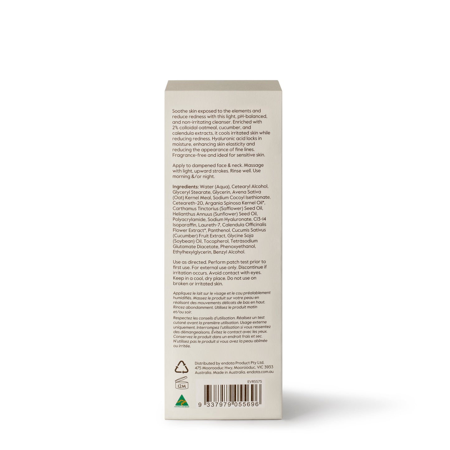 endota Sensitive Cleaning Milk 250ml