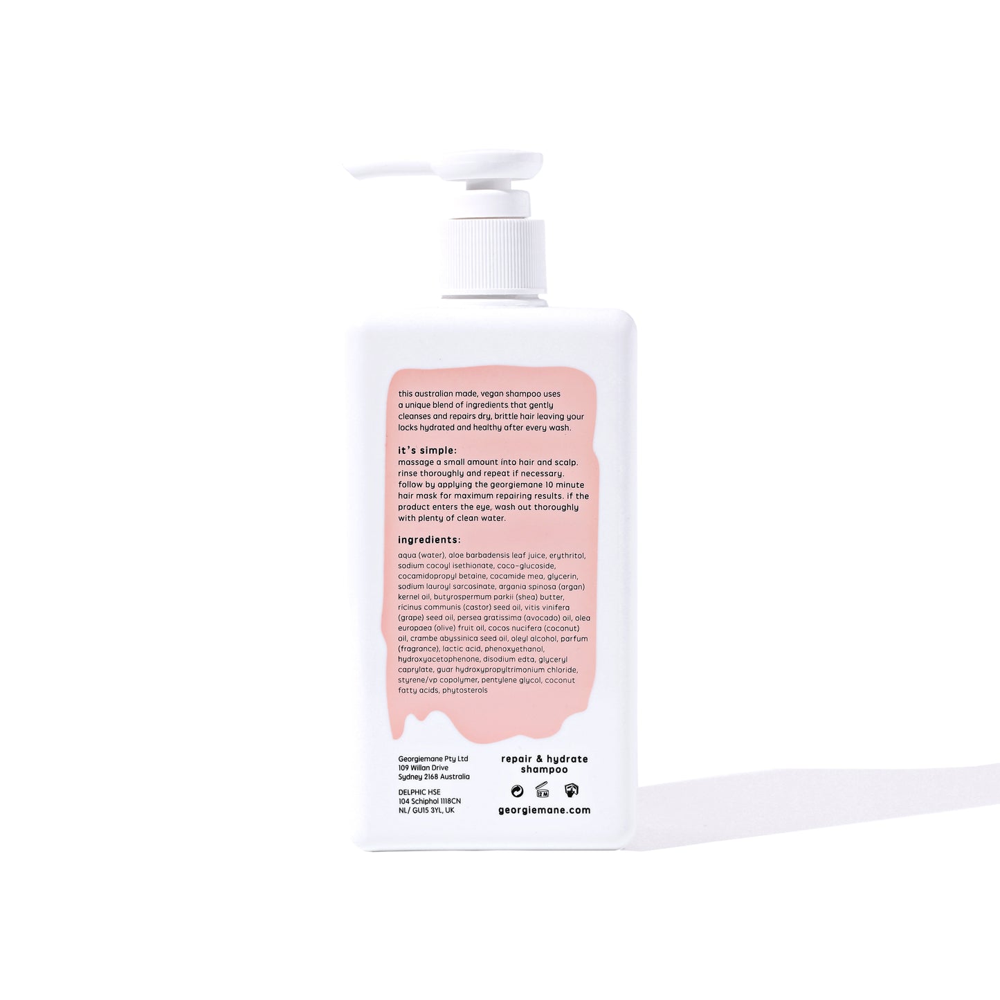 georgiemane Repair & Hydrate Shampoo 330ml
