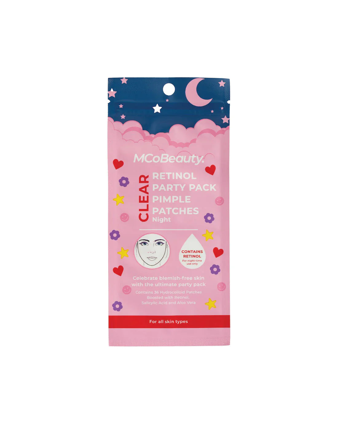 MCoBeauty Clear Retinol Party Pack Pimple Patches - 36 Pack