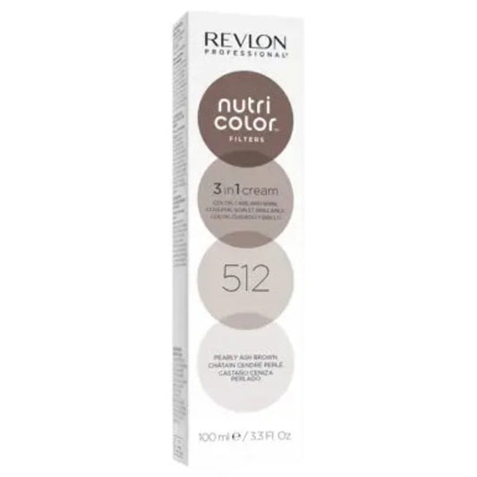 Revlon Professional Nutri Color Filter - 512 Pearly Ash Brown 100ml