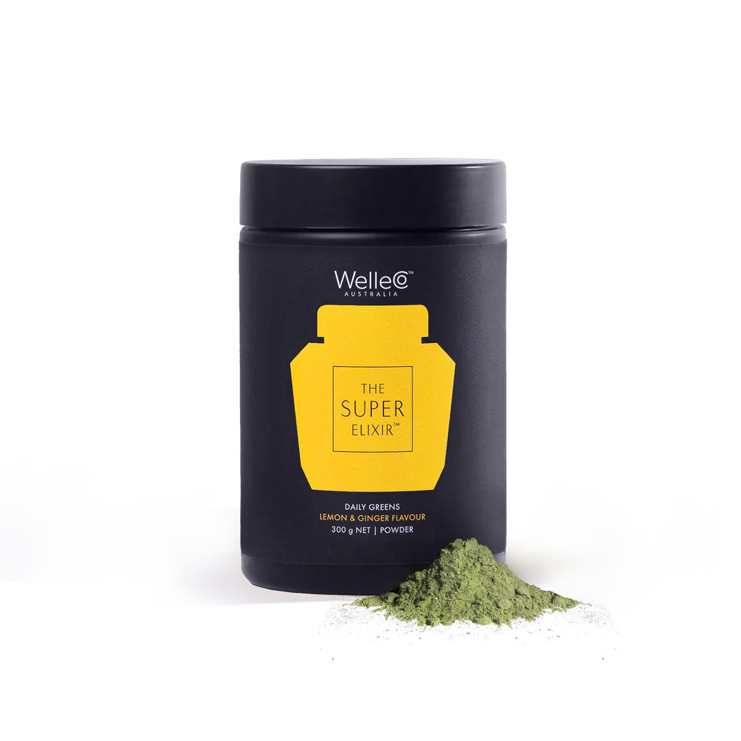 WelleCo The Super Elixir Greens Jar 300g
