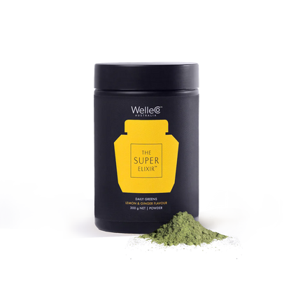 WelleCo The Super Elixir Greens Jar 300g