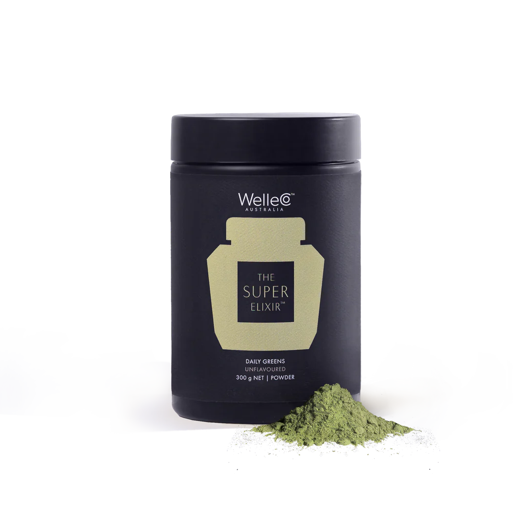 WelleCo The Super Elixir Greens Jar 300g