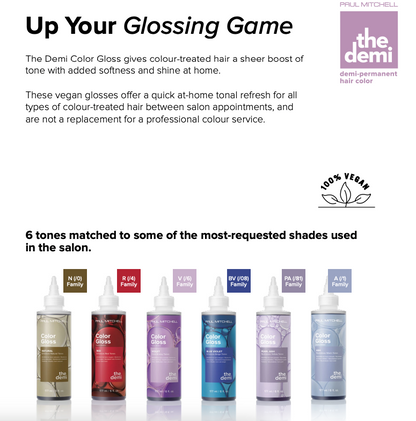 Paul Mitchell The Demi Color Gloss- Ash 177ml