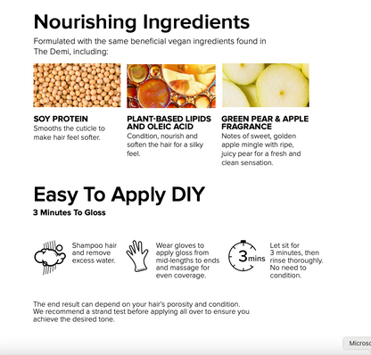 Paul Mitchell The Demi Color Gloss- Ash 177ml