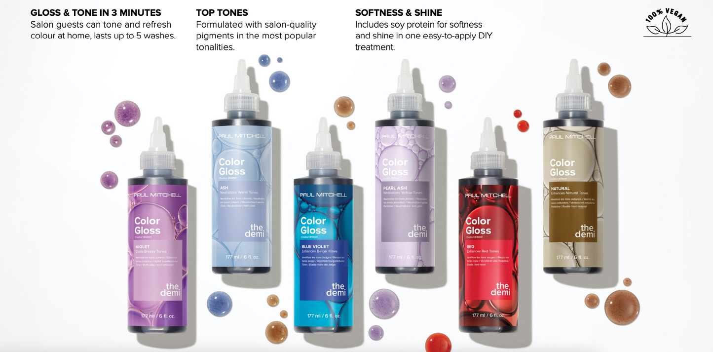 Paul Mitchell The Demi Color Gloss- Ash 177ml