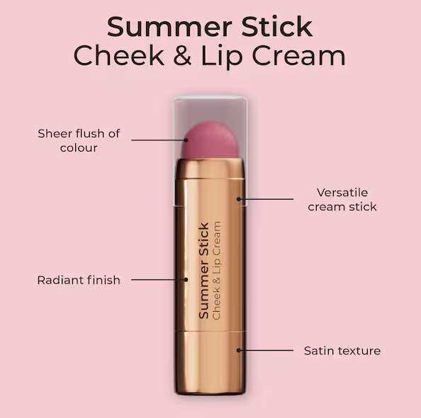 MCoBeauty Summer Stick Cheek & Lip Cream (Various Shades)