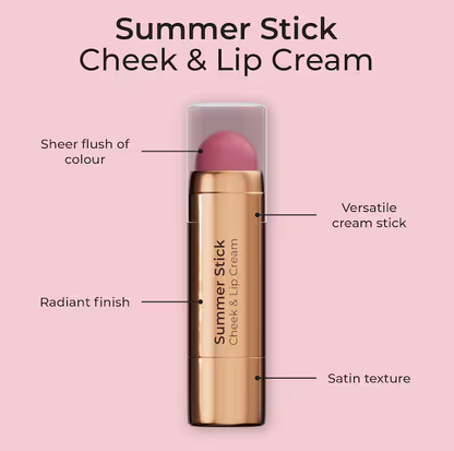 MCoBeauty Summer Stick Cheek & Lip Cream (Various Shades)