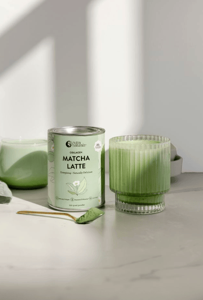 Nutra Naturals Collagen Strawberry Matcha Latte 100g
