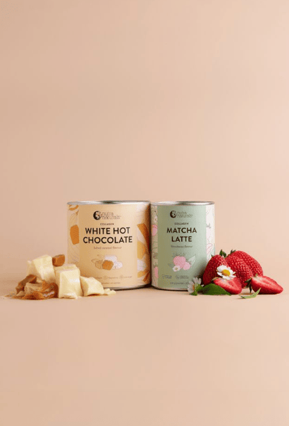 Nutra Naturals Collagen White Hot Choc - Salted Caramel 200g