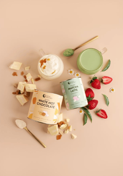 Nutra Naturals Collagen White Hot Choc - Salted Caramel 200g