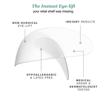 Contours Rx Lids by Design 5mm Eye Lift Strips - 80 Pack
