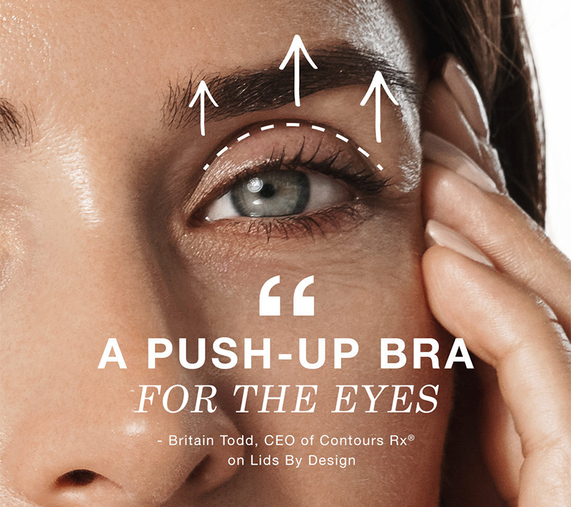 Contours Rx Lids by Design 6mm Eye Lift Strips - 80 Pack