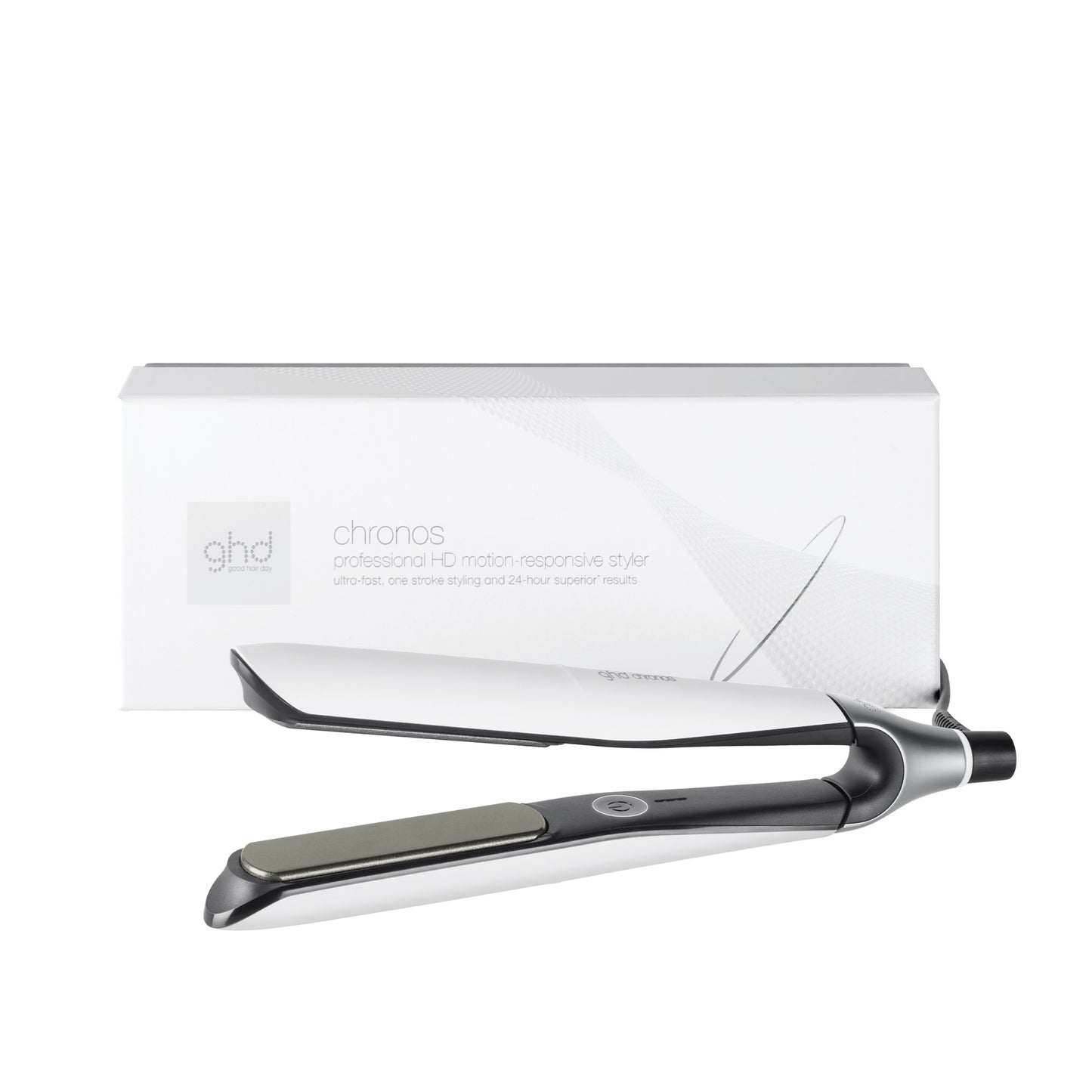 ghd Chronos Hair Straightener 26mm Plate - White
